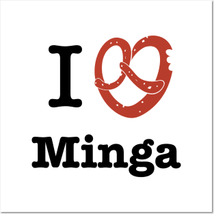 I liab Minga Posters and Art